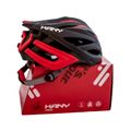 Casco Kany Route - Talle M - Modelo: H4R-Rm - Color: Negro y Rojo Mate thumbnail 3