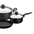 Set de 5 Piezas Tefal Pratika (Cacerola 20Cm C/ Tapa+Olla 24Cm C/Tapa+ Sarten 24Cm ) (T701Set3) thumbnail 3