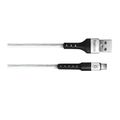 Cable Foxbox Round Usb A Type-C, Blanco, 1M (6958) thumbnail 3
