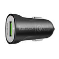 Cargador Para Auto Foxbox Way Qc-Con Cable Usb/Tipo C Negro (5115) thumbnail 3