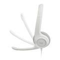 Auricular C/Mic Logitech Clear Chat Comfort Usb H390 White(Pn: 981-001285) thumbnail 3