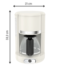 Cafetera Moulinex Soleil - 1.25L Antigoteo (Fg381A10) thumbnail 3