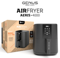 Freidora de Aire Foxbox Genus Aeris-4000 Easy Fry 4Lt Negro (8103) thumbnail 4