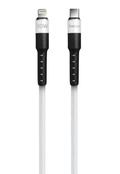 Cable Foxbox Round Pro Type-C A Type-C , Blanco, 1.25M (7432) thumbnail 2