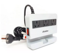 Zapatilla Atomlux R2200 2 Puertos Usb, 3 Tomacorrientes 3 Salidas y 2Mtrs de Cable thumbnail 2
