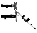 Soporte Monitor y Notebook Klipxtreme Kmm-301 13" A 32" P/Escritorio (Kmm-301) thumbnail 3