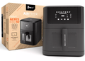 Freidora de Aire Foxbox Genus Aeris-8000Nv Easy Fry 8Lt Negro 1800W (8108) thumbnail 4