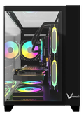 Gabinete Gamer Formula V Line Crystal Z9 Floe Black Sin Controladores Rgb (Atx, 7 Fans Floe 12Bk Arpw) Sin Controladores Rgb thumbnail 3