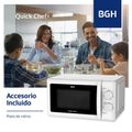 Microondas Bgh B120M20I - Blanco 20 Lts, 700W, Mecanico (Pih049518) thumbnail 4