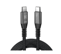 Cable Klipxtreme Kx Power Go 750  Kx Usb-C Cable 240W 480Mbps 6Ft/3M Braided (Kac-750-10Ft) thumbnail 2
