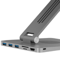 Docking Station Klipxtreme Dockstar  9 En 1 Con Soporte Para Laptopy Plataforma Carga Inalambrica (K thumbnail 2