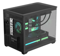 Gabinete Gamer Formula V Line Crystal U2M Floe Black Sin Controladores Rgb (Matx, 3 Fans Floe 12Bk A thumbnail 3