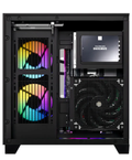 Gabinete Gamer Formula V Line Crystal Z9M Floe Black Sin Controladores Rgb (Matx + 5 Fans Argb) thumbnail 5