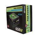Fuente Atx 650 Watt Noganet Rgb Clase 1 (Pn:Atx 650Rgb) thumbnail 2