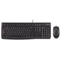 Teclado y Mouse Logitech Mk120 Usb Negro (920-004428) thumbnail 2