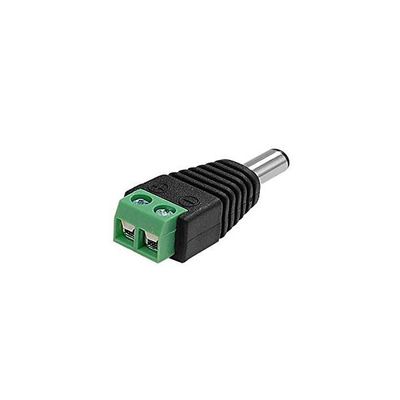 Cctv Conector Jack Macho A Tornillo Para Alimentacion