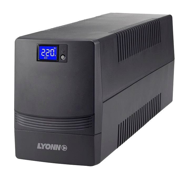 Ups Lyonn Ctb-1200Ap Con Cable, Soft y Display Touch (Ctb-1200Ap)