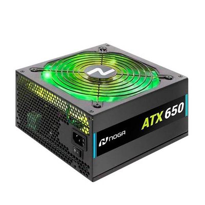 Fuente Atx 650 Watt Noganet Rgb Clase 1 (Pn:Atx 650Rgb)