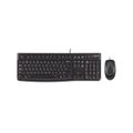 Teclado y Mouse Logitech Mk120 Usb Negro (920-004428) thumbnail 1