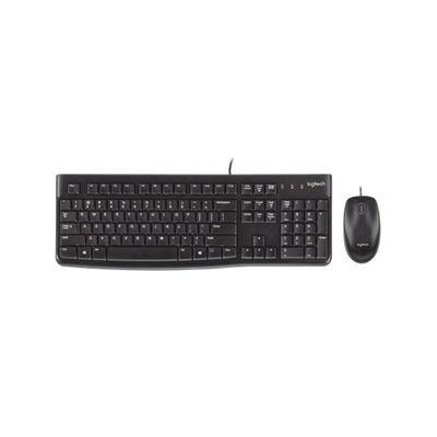 Teclado y Mouse Logitech Mk120 Usb Negro (920-004428)