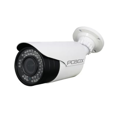 Camara Cctv 4En1 Pcbox Bullet Metalico Varifocal 2.8 A 12Mm (Pcb-Cb1080V) 40 Mts Ir Led