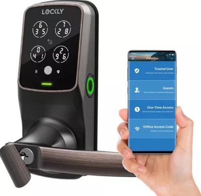 Control de Acceso Unitech - Cerradura Huella/Clave/Rfid/Bluetooth/Llave  (Pn:Ilock 5)