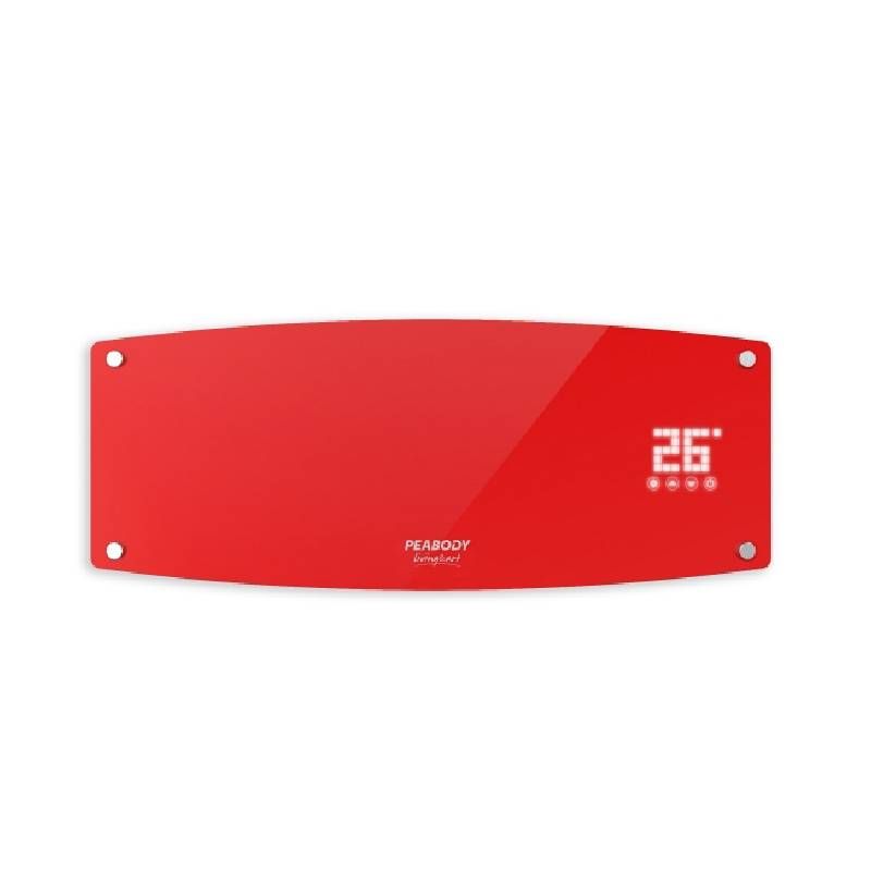 Split Caloventor Peabody Pe-Cvu20R - Rojo, 2000W, C/Control Remoto, Lampara Uv - Ionizador de Aire