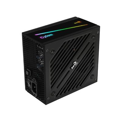 Fuente Aerocool Cylon 600W Rgb 80 Plus Bronze (Apfc, Full Range)