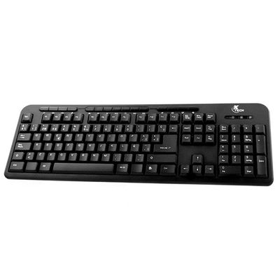 Teclado Xtech Xtk-130 Multimedia Usb Español Id222Xtk01  (Xtk-130)