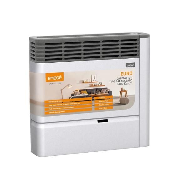 Calefactor Emegé Euro 2155 Tbu 5400 Kcal/H - Multigas (Ce2155U)