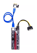 Placa Riser Ver009S Plus Pci-E 1X A 16X Power X Sata (Incluye Cable Usb 3.0 y Cable Sata/6 Pines) thumbnail 1