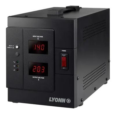 Estabilizador de Tension Lyonn 3000Va (1500 Watt) (Tca-3000Nv)