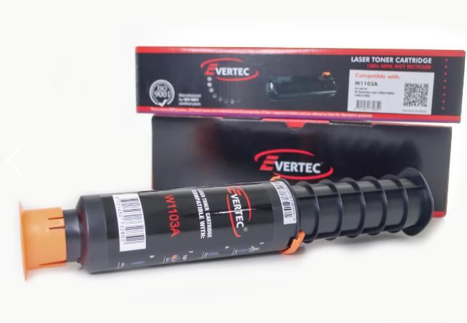 Toner Hp Alternativo Evertec Jeringa de Recarga W1103Acomp P/1000A/1000W/1200A/1200W (Pn: 130100222)