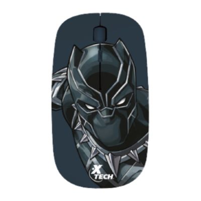 Mouse Xtech Xtm-M340Bp  Marvel Avengers Black Panter Flat Wireless  2.4Ghz.(Xtm-M340Bp)