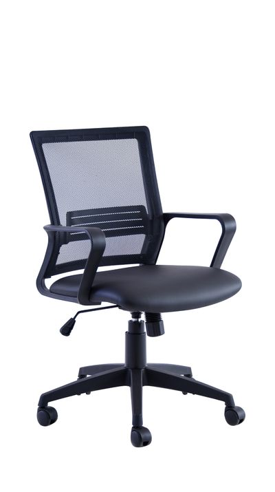 Silla Rolic Link-Giratoria C/Ruedas, Base Epin, Milenium Negro (L1Ltlk8D4Min)