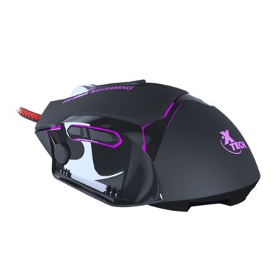 Mouse Xtech Xtm-720- Óptico 3D Combative Iluminado Usb 8 Botones (Xtm-720)