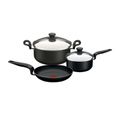 Set de 5 Piezas Tefal Pratika (Cacerola 20Cm C/ Tapa+Olla 24Cm C/Tapa+ Sarten 24Cm ) (T701Set3) thumbnail 1