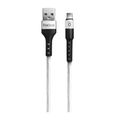 Cable Foxbox Round Usb A Type-C, Blanco, 1M (6958) thumbnail 1