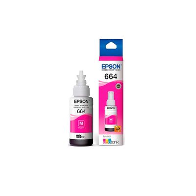 Epson Original T664320-Al - Botella de Tinta, Magenta P/L200/L210/L355/L555
