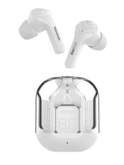 Auricular Foxbox Tws-200 Boost Gemma Blanco, Bt 5.1 (7907)