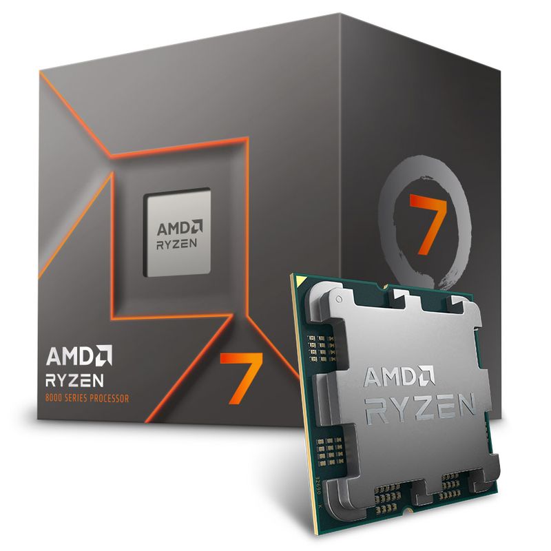 Micro Amd (Am5) Ryzen 7 8700F (100-100001590Box) Sin Video