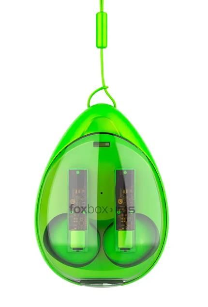 Auricular Foxbox Tws-200 Boost Iris Verde, Bt 5.1 (7919)