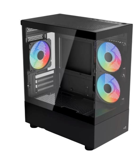 Gabinete Aerocool Viewport Mini-G-Bk-V2  Sin Controladores Rgb (Accm-Es09133.11)