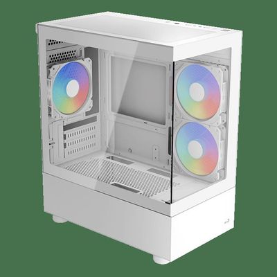 Gabinete Aerocool Viewport Mini-G-Wt-V2 Con Controladores Rgb (Accm-Es09133.21)