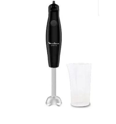 Licuadora de Mano Moulinex Turbomix Black/Inox Plus 600W (Dd1212A0)