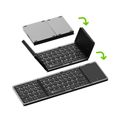 Teclado Inalambrico Klipxtreme Flexplit Plegable Con Panel Tactil Bluetooth® (Kck-650S-Bk) thumbnail 1