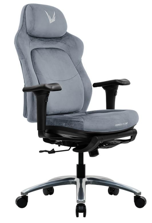 Silla Gamer Formula V Vlux 1 Plus Pawtex Light Black