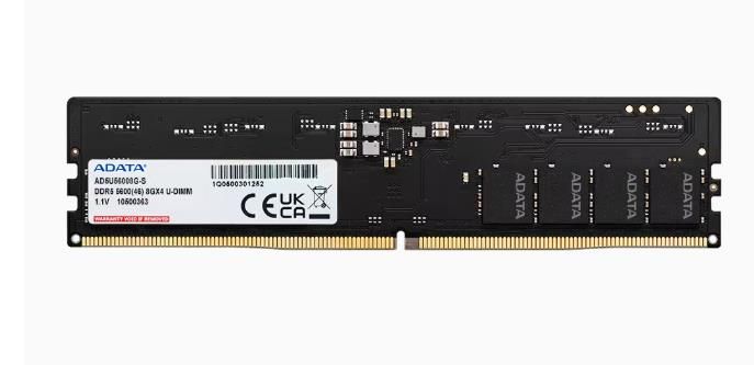 Memoria Udimm Adata Ddr5 16Gb 5600Mhz Blister (Ad5U560016G-S)