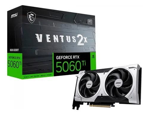 Gpu  Msi  Geforce  Rtx 5060Ti Ventus 2X Oc Plus 8G G506T-8V2Cp