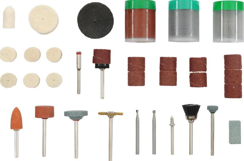 Kit Accesesorios Mini Torno 105 Piezas de 3Mm (510900)